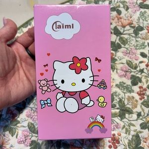 PINK Hello Kitty flip phone!!